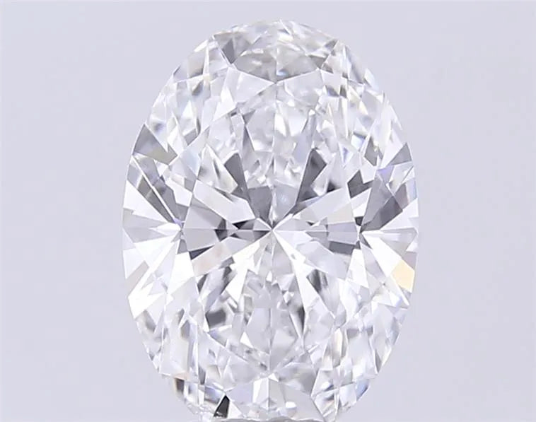 3.41ct Oval Lab Grown Diamond (Colour D, Clarity VVS1, IGI Certified)
