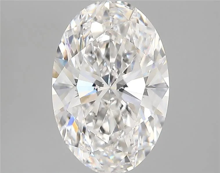 3.41ct Oval Lab Grown Diamond (Colour E, Clarity IF, IGI Certified)