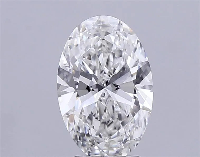3.41ct Oval Lab Grown Diamond (Colour F, Clarity VVS2, IGI Certified)