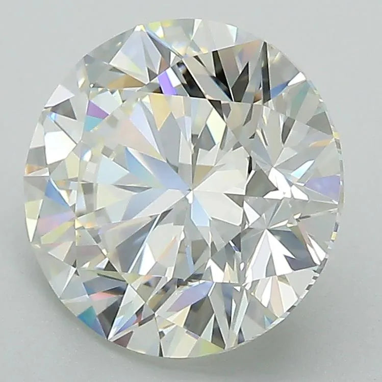 3.41ct Round Lab Grown Diamond (Colour I, Clarity VVS2, Cut EX, IGI Certified)
