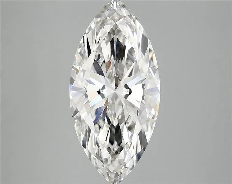 3.42ct Marquise Lab Grown Diamond (Colour F, Clarity VVS2, IGI Certified)