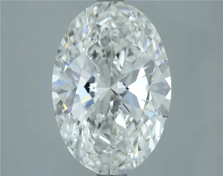 3.42ct Oval Lab Grown Diamond (Colour E, Clarity VS2, IGI Certified)