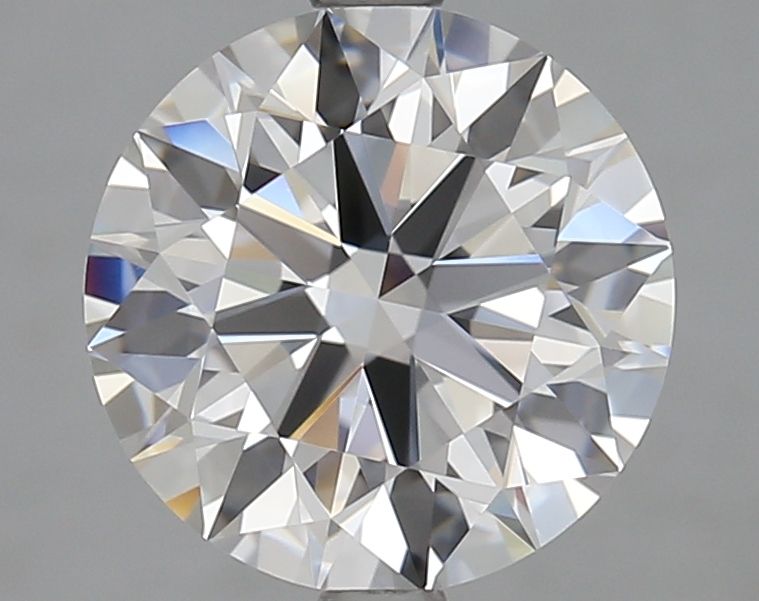 3.42ct Round Lab Grown Diamond (Colour D, Clarity IF, Cut ID, IGI Certified)