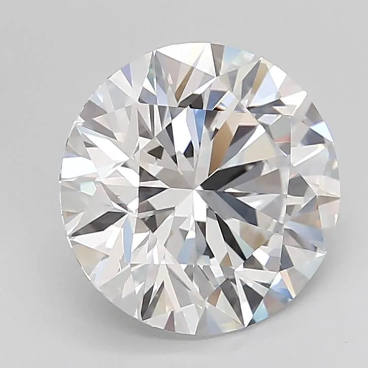 3.42ct Round Lab Grown Diamond (Colour D, Clarity IF, Cut ID, IGI Certified)