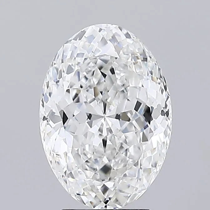 3.43ct Oval Lab Grown Diamond (Colour E, Clarity VVS2, IGI Certified)