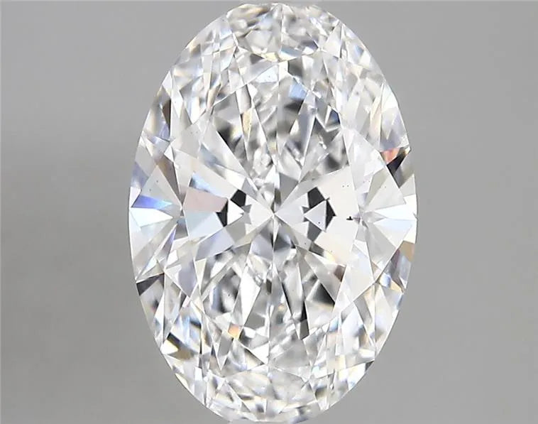 3.43ct Oval Lab Grown Diamond (Colour E, Clarity VVS2, IGI Certified)