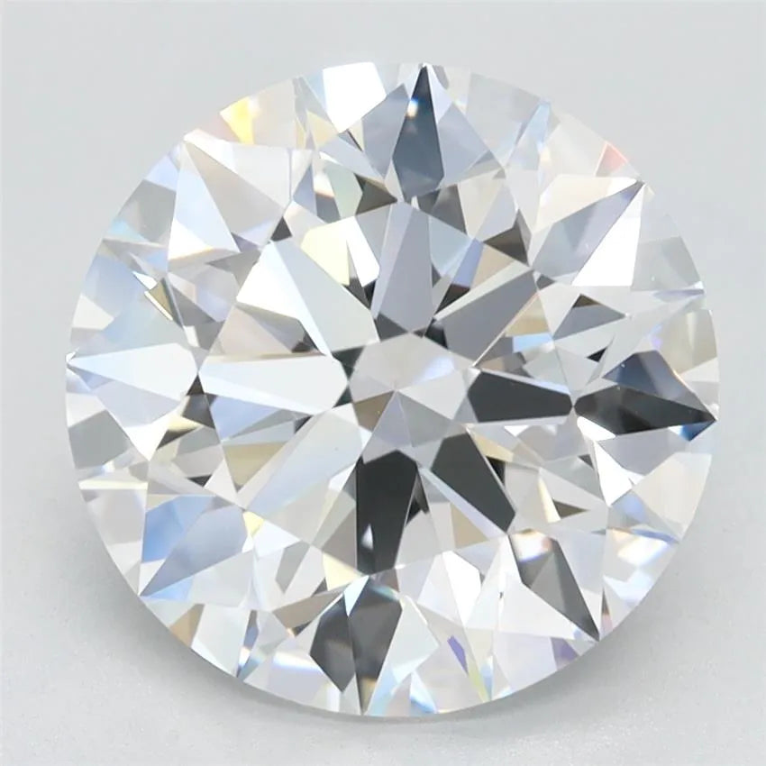 3.43ct Round Lab Grown Diamond (Colour D, Clarity VVS1, Cut EX, GIA Certified)