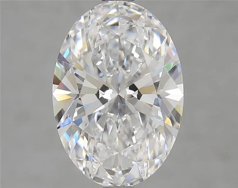 3.44ct Oval Lab Grown Diamond (Colour D, Clarity IF, IGI Certified)
