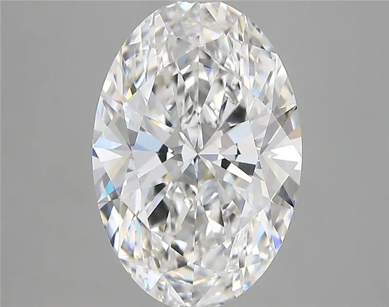 3.44ct Oval Lab Grown Diamond (Colour E, Clarity VVS1, IGI Certified)