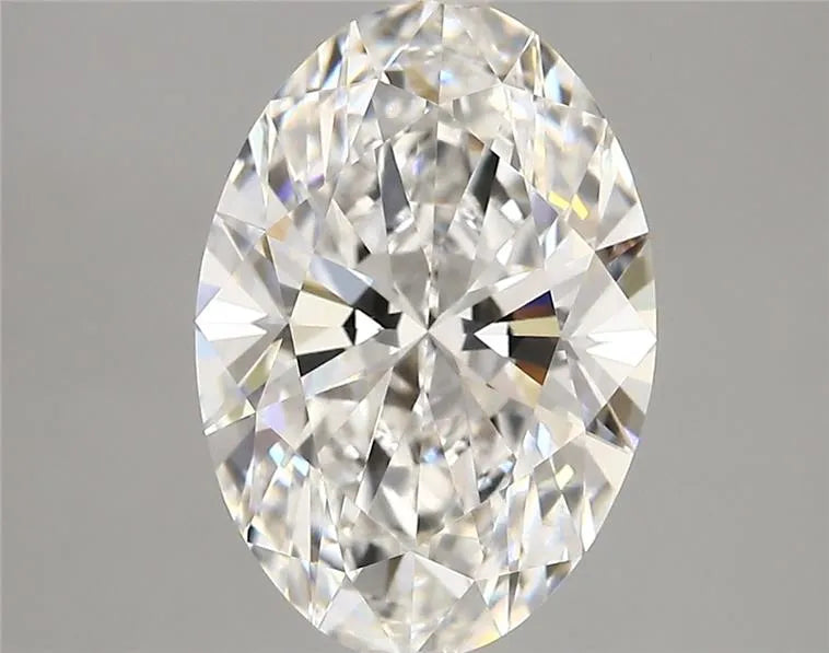 3.44ct Oval Lab Grown Diamond (Colour E, Clarity VVS2, IGI Certified)