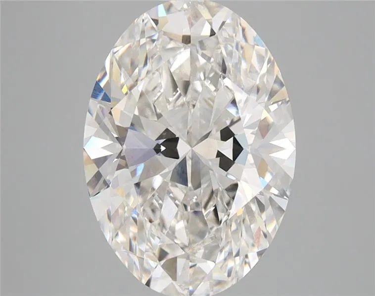 3.44ct Oval Lab Grown Diamond (Colour F, Clarity VVS2, IGI Certified)