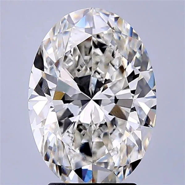 3.44ct Oval Lab Grown Diamond (Colour G, Clarity VVS2, IGI Certified)