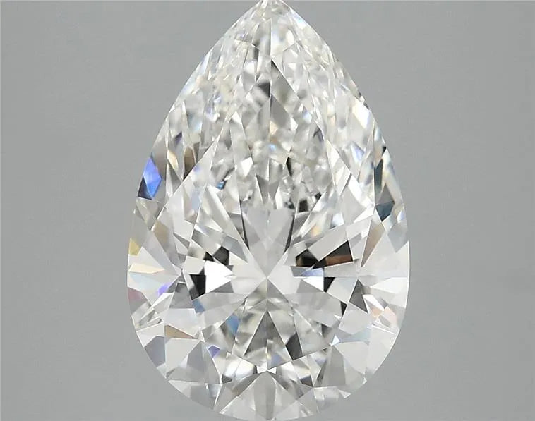 3.44ct Pear Lab Grown Diamond (Colour G, Clarity VS1, IGI Certified)