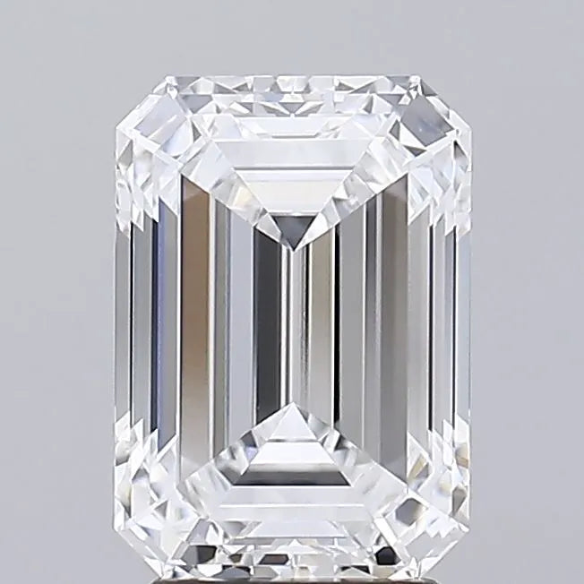 3.46ct Emerald Lab Grown Diamond (Colour D, Clarity VVS2, GIA Certified)
