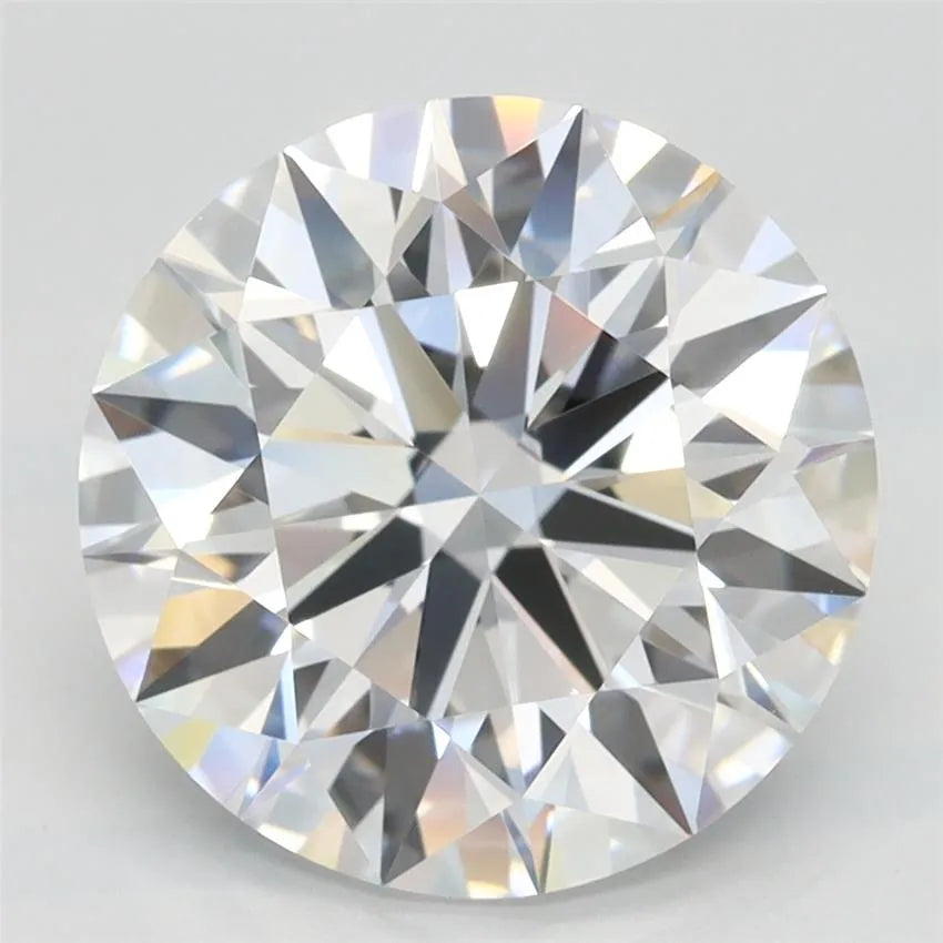 3.46ct Round Lab Grown Diamond (Colour D, Clarity IF, Cut ID, IGI Certified)