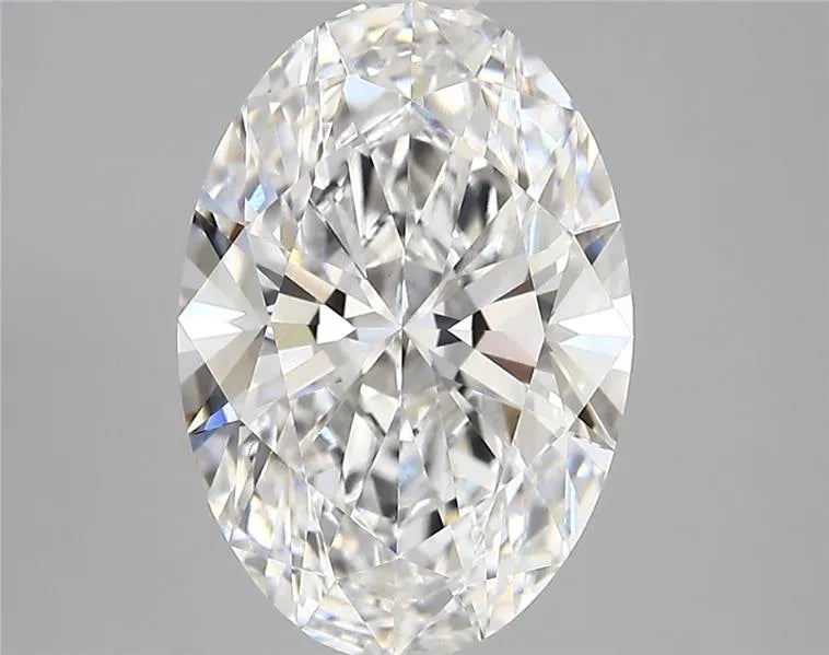 3.47ct Oval Lab Grown Diamond (Colour E, Clarity VVS2, IGI Certified)