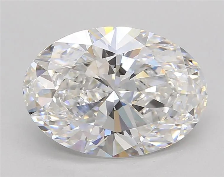 3.49ct Oval Lab Grown Diamond (Colour D, Clarity VVS2, Cut EX, IGI Certified)
