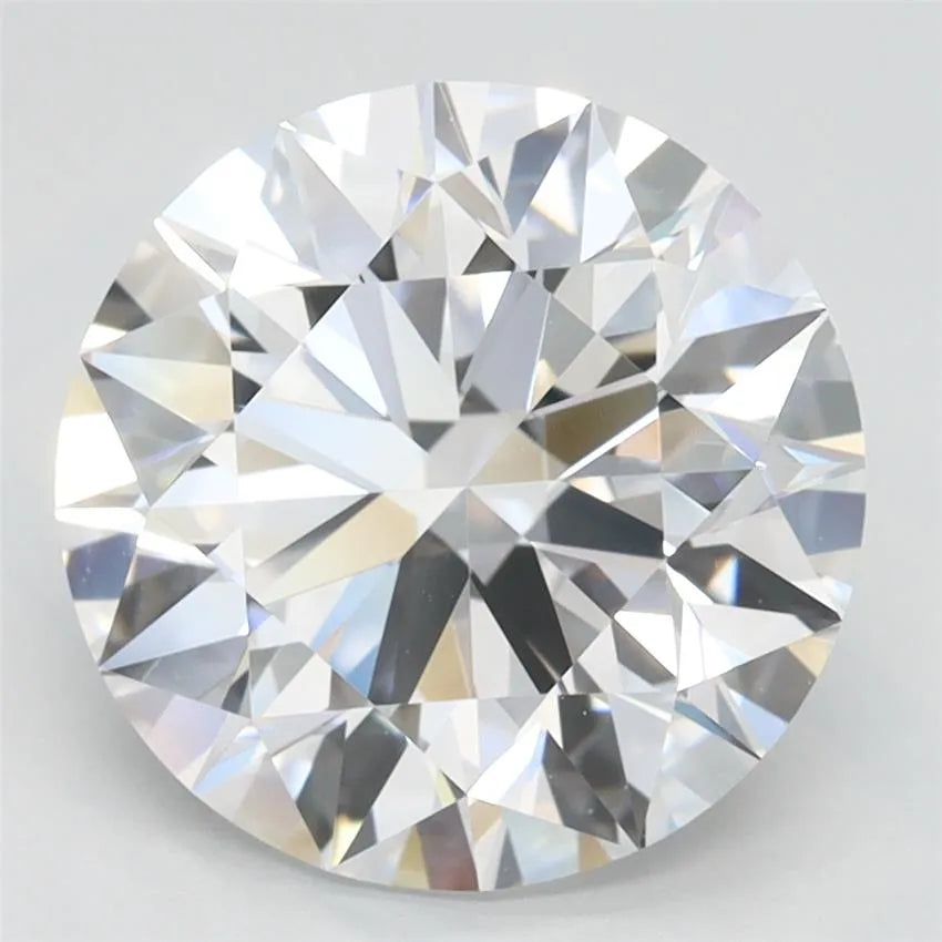 3.49ct Round Lab Grown Diamond (Colour D, Clarity IF, Cut ID, IGI Certified)