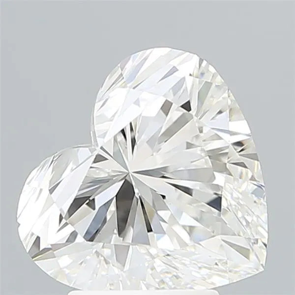 3.50ct Heart Lab Grown Diamond (Colour F, Clarity VVS2, IGI Certified)