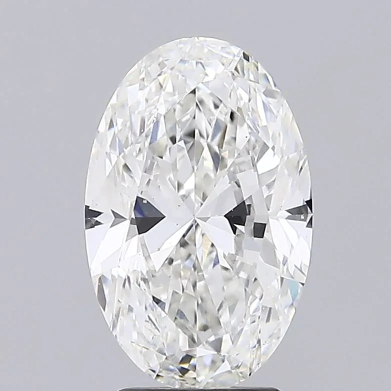 3.50ct Oval Lab Grown Diamond (Colour E, Clarity VS2, IGI Certified)
