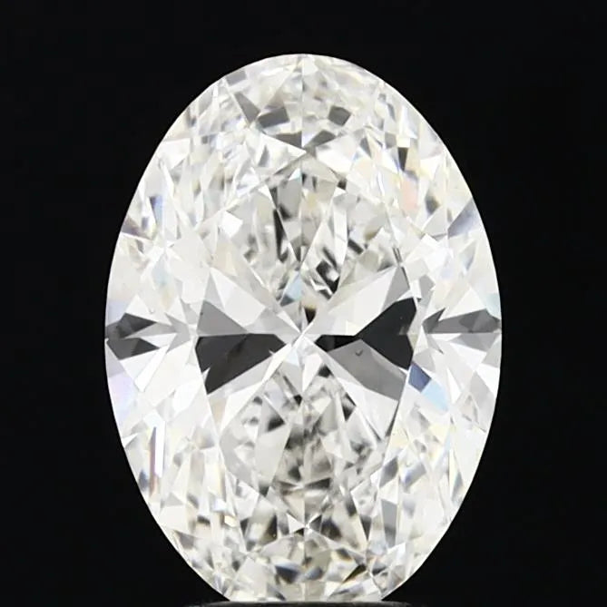 3.50ct Oval Lab Grown Diamond (Colour F, Clarity VS2, IGI Certified)