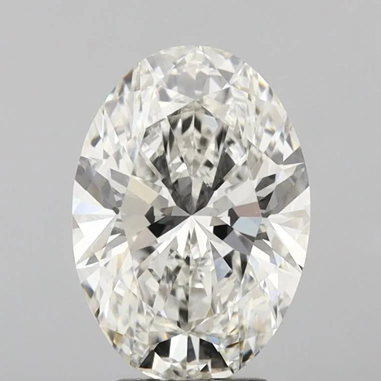 3.50ct Oval Lab Grown Diamond (Colour G, Clarity VVS2, IGI Certified)