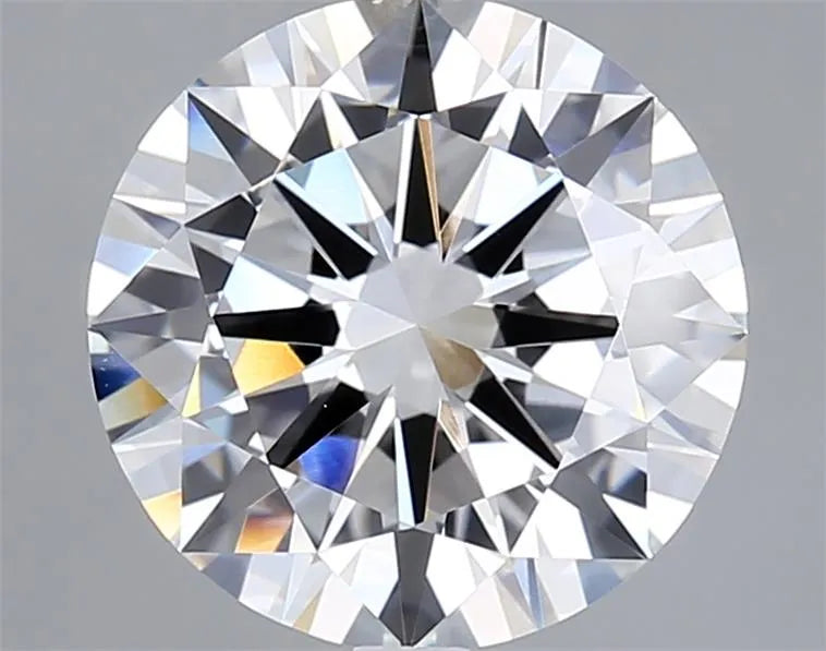 3.50ct Round Lab Grown Diamond (Colour F, Clarity VVS2, Cut EX, IGI Certified)