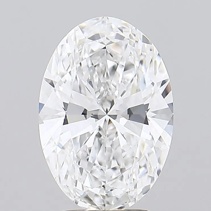 3.51ct Oval Lab Grown Diamond (Colour D, Clarity IF, IGI Certified)