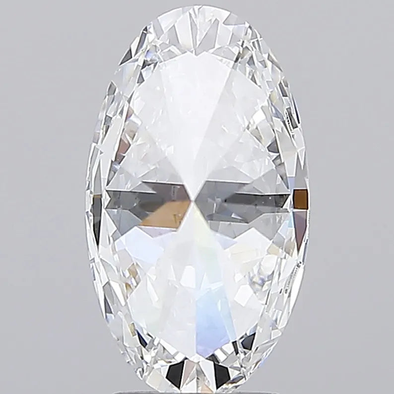 3.51ct Oval Lab Grown Diamond (Colour E, Clarity VVS2, IGI Certified)