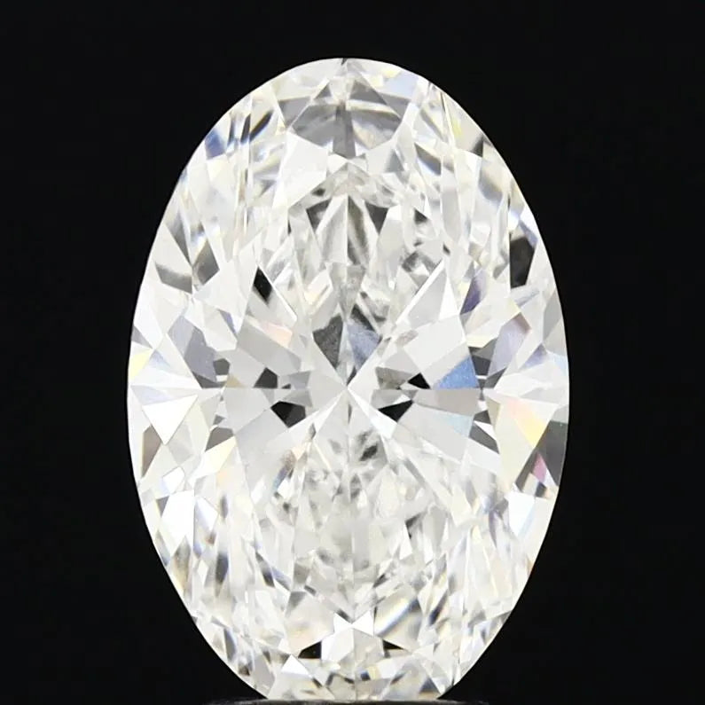 3.51ct Oval Lab Grown Diamond (Colour E, Clarity VVS2, IGI Certified)