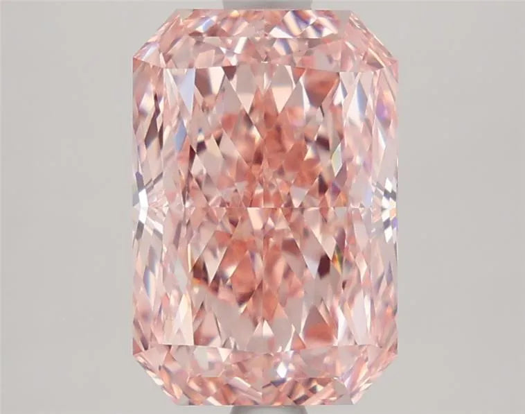 3.51ct Radiant Lab Grown Diamond (Colour Fancy Intense Pink, Clarity VVS2, IGI Certified)