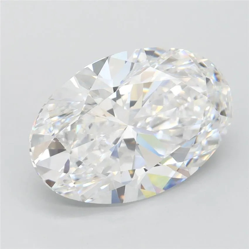 3.52ct Oval Lab Grown Diamond (Colour D, Clarity VVS1, IGI Certified)