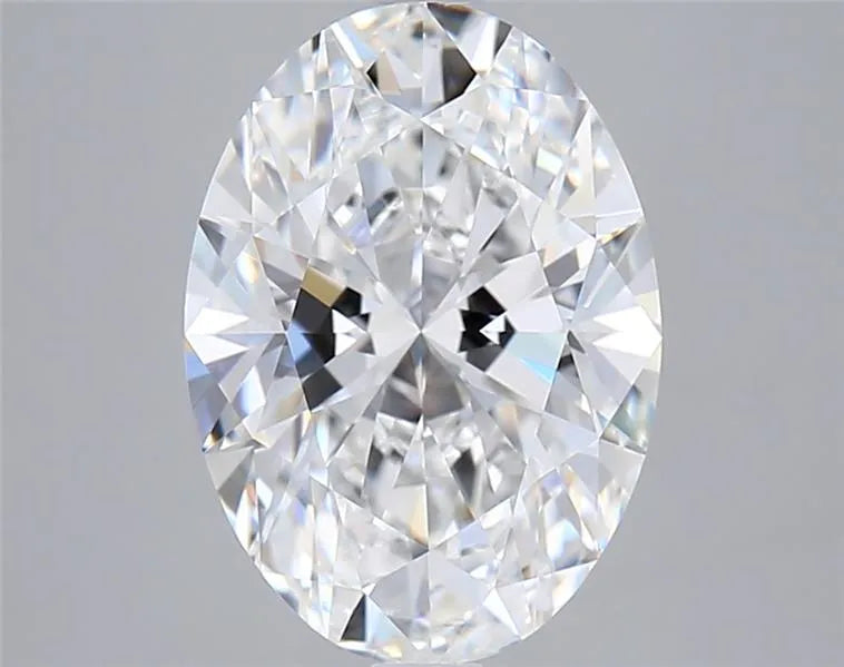 3.52ct Oval Lab Grown Diamond (Colour E, Clarity VVS2, IGI Certified)