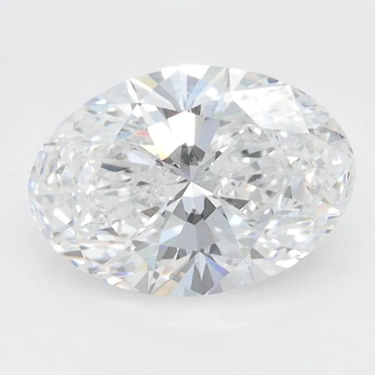 3.53ct Oval Lab Grown Diamond (Colour D, Clarity IF, GIA Certified)