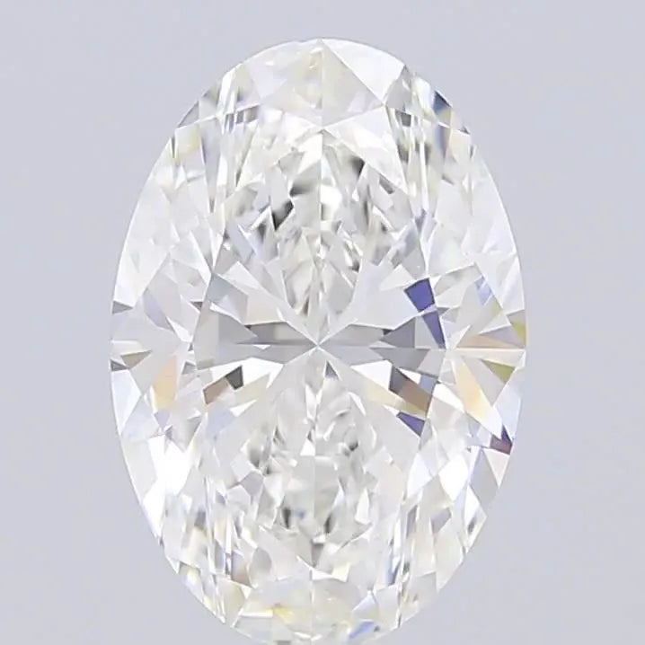3.53ct Oval Lab Grown Diamond (Colour F, Clarity VVS2, IGI Certified)