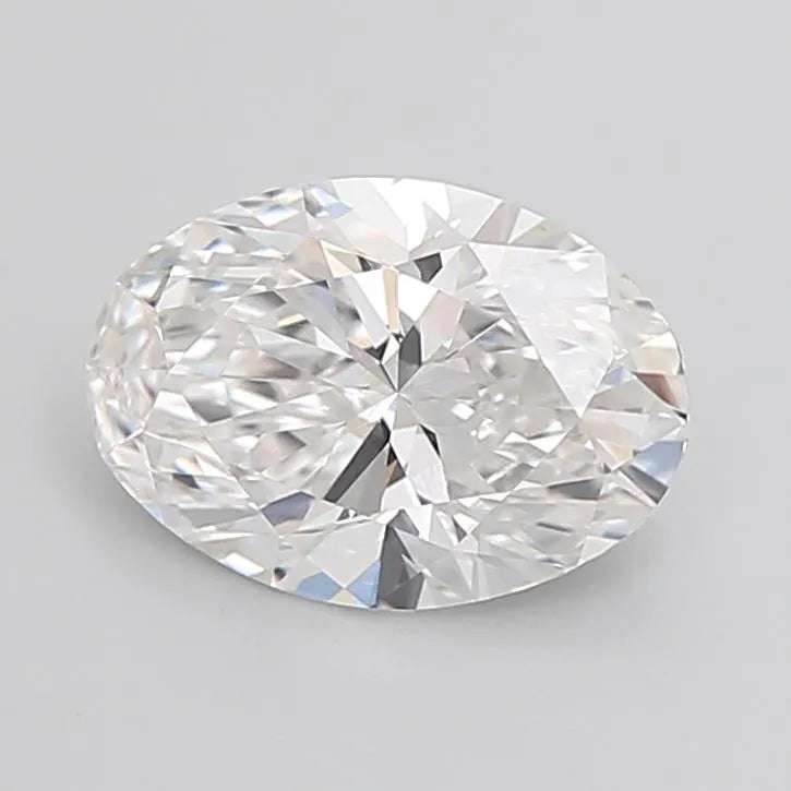 3.53ct Oval Lab Grown Diamond (Colour F, Clarity VVS2, IGI Certified)