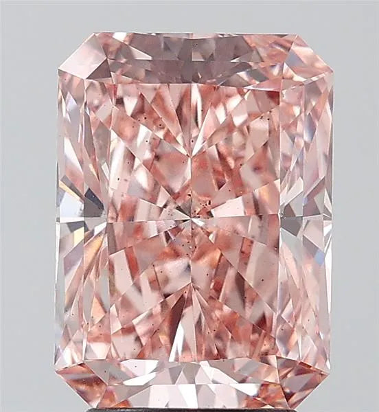 3.53ct Radiant Lab Grown Diamond (Colour Fancy Intense Pink, Clarity VS2, IGI Certified)