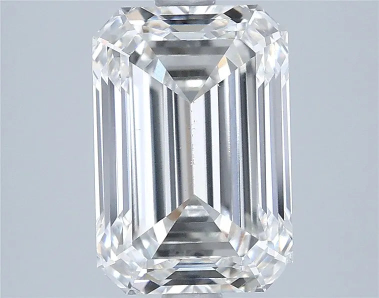 3.54ct Emerald Lab Grown Diamond (Colour F, Clarity VVS2, IGI Certified)