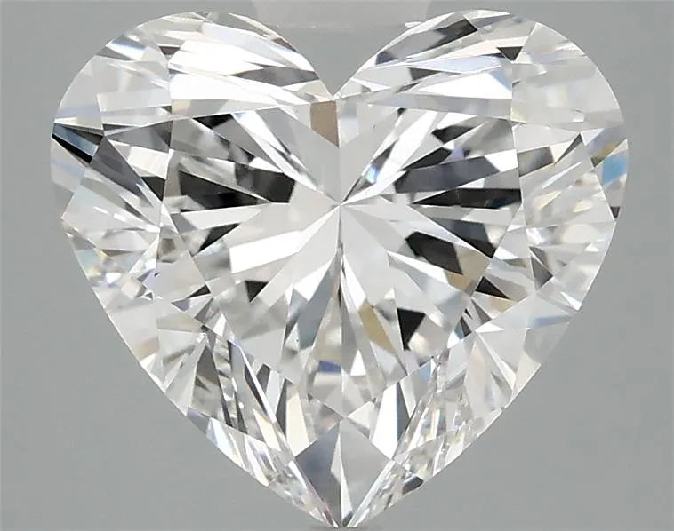3.54ct Heart Lab Grown Diamond (Colour F, Clarity VVS2, IGI Certified)