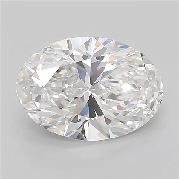 3.54ct Oval Lab Grown Diamond (Colour E, Clarity VVS2, IGI Certified)