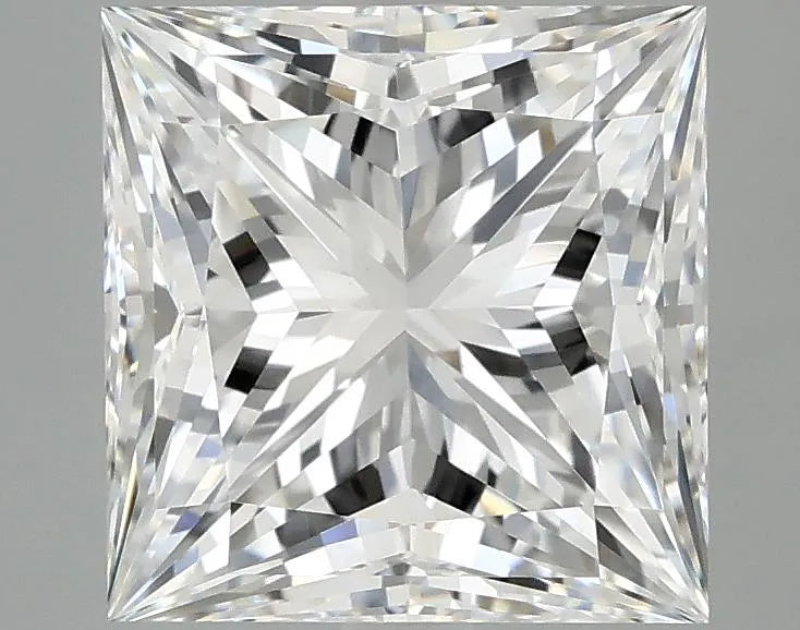 3.54ct Princess Lab Grown Diamond (Colour E, Clarity VVS2, IGI Certified)