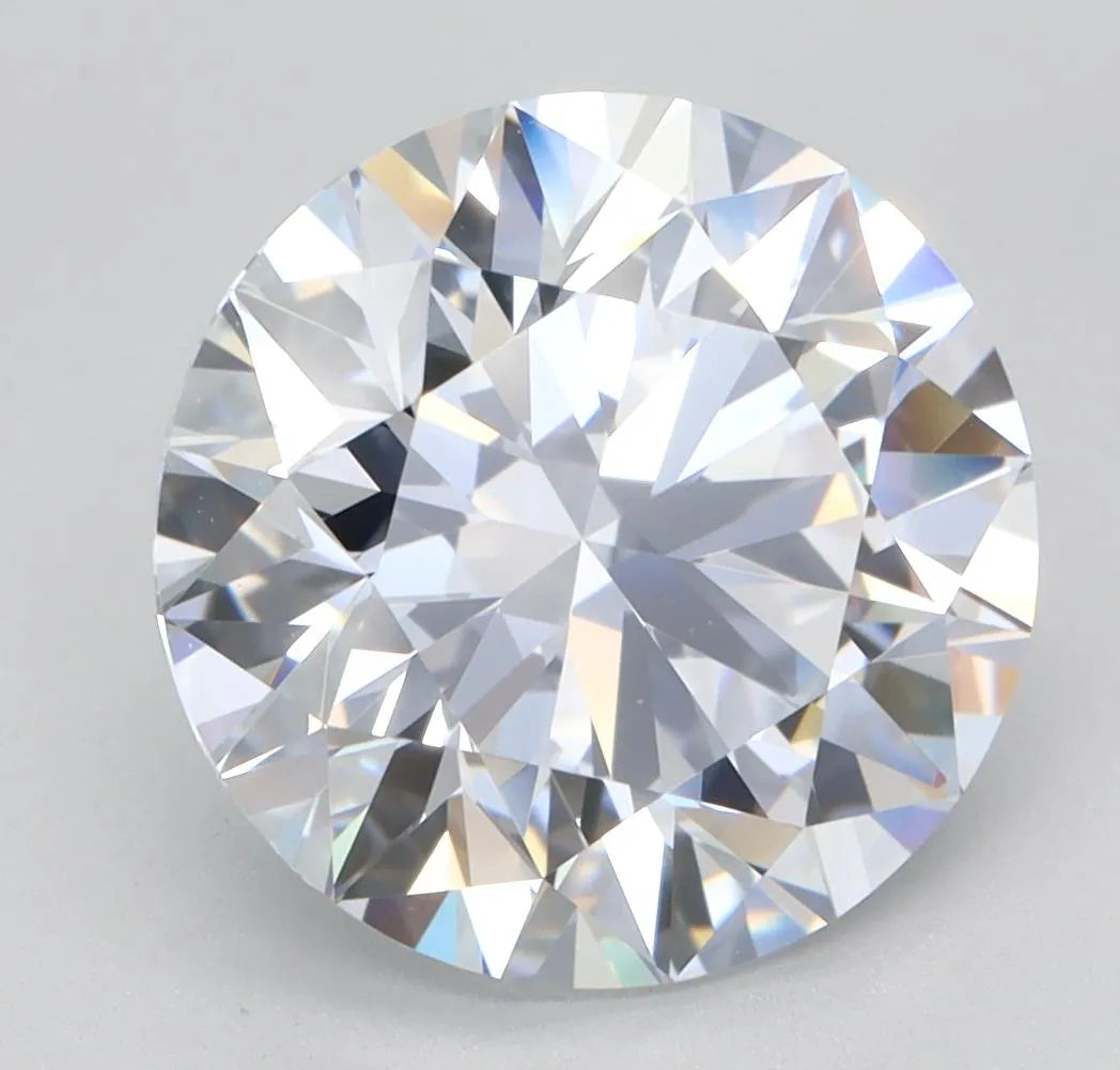 3.54ct Round Lab Grown Diamond (Colour F, Clarity IF, Cut ID, IGI Certified)