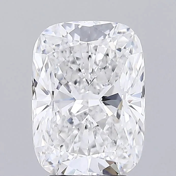 3.55ct Cushion modified Lab Grown Diamond (Colour E, Clarity VVS2, IGI Certified)