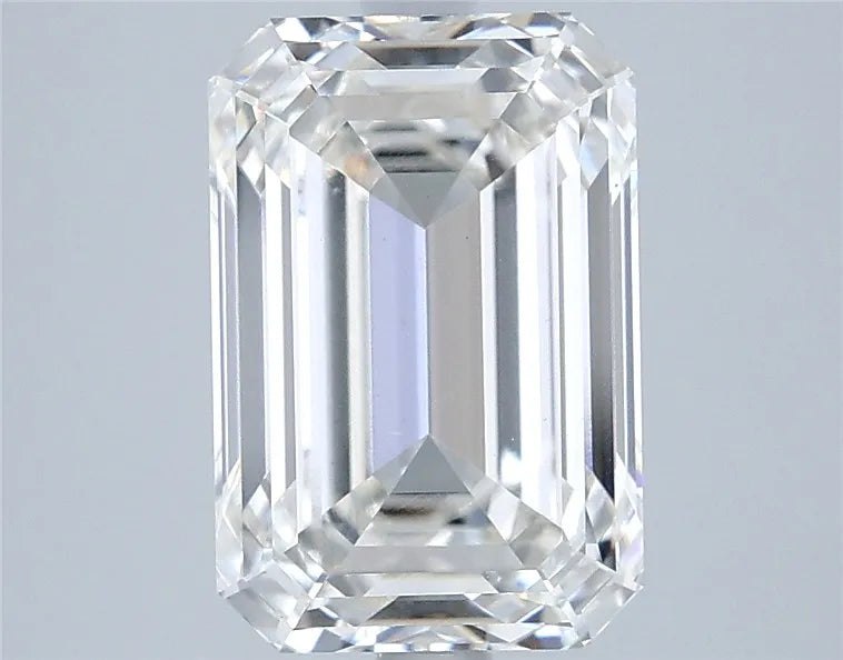 3.55ct Emerald Lab Grown Diamond (Colour G, Clarity VVS2, IGI Certified)