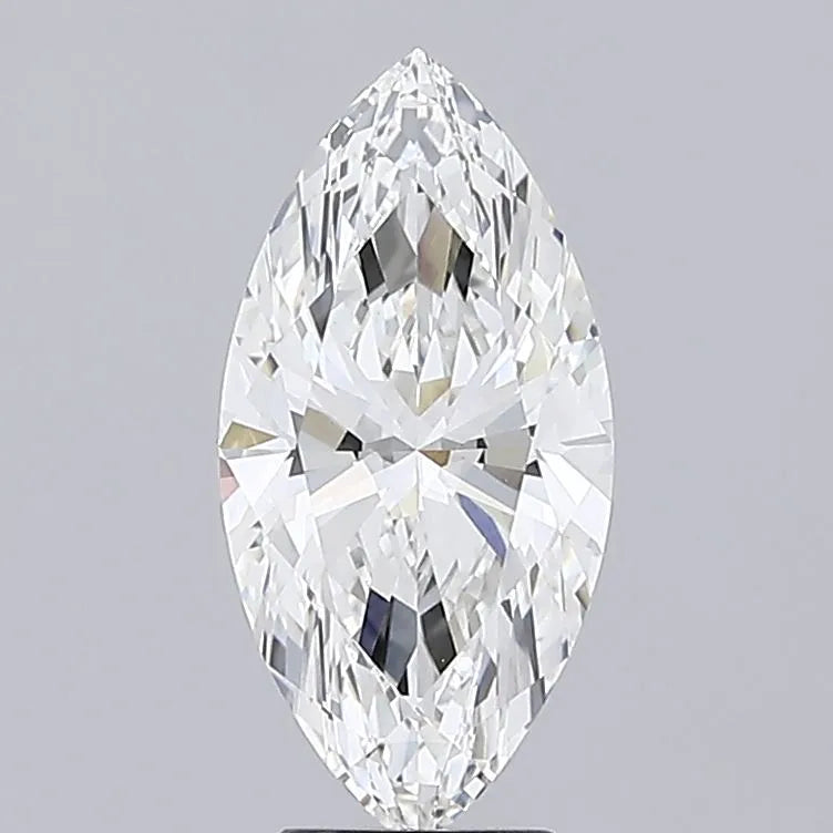 3.56ct Marquise Lab Grown Diamond (Colour F, Clarity VVS2, IGI Certified)