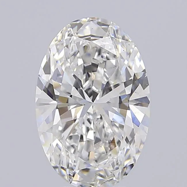 3.56ct Oval Lab Grown Diamond (Colour F, Clarity VS2, IGI Certified)
