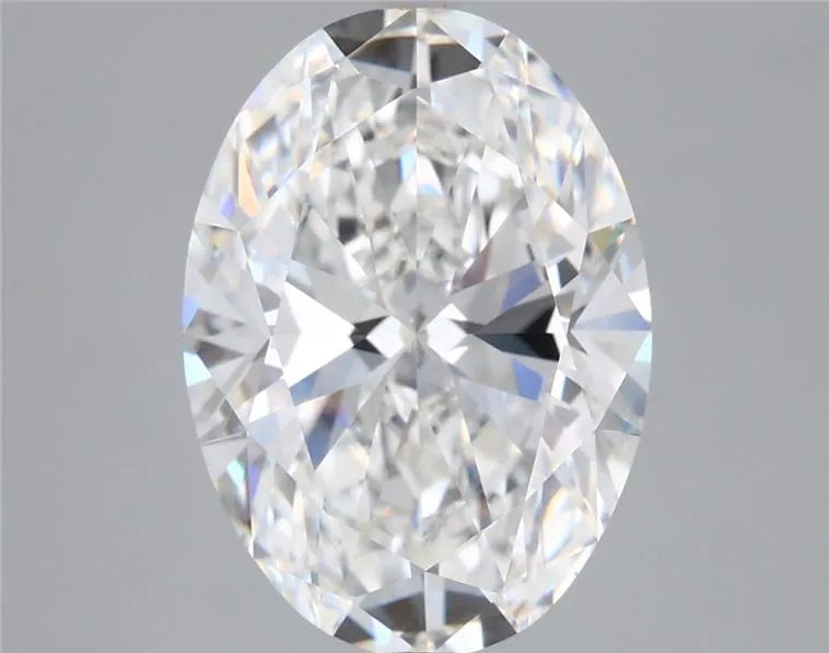 3.56ct Oval Lab Grown Diamond (Colour F, Clarity VVS2, IGI Certified)