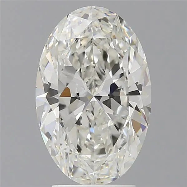 3.56ct Oval Lab Grown Diamond (Colour G, Clarity VVS2, IGI Certified)