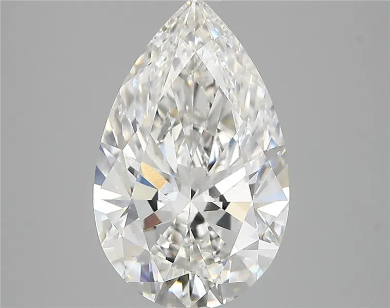 3.56ct Pear Lab Grown Diamond (Colour F, Clarity VVS2, IGI Certified)