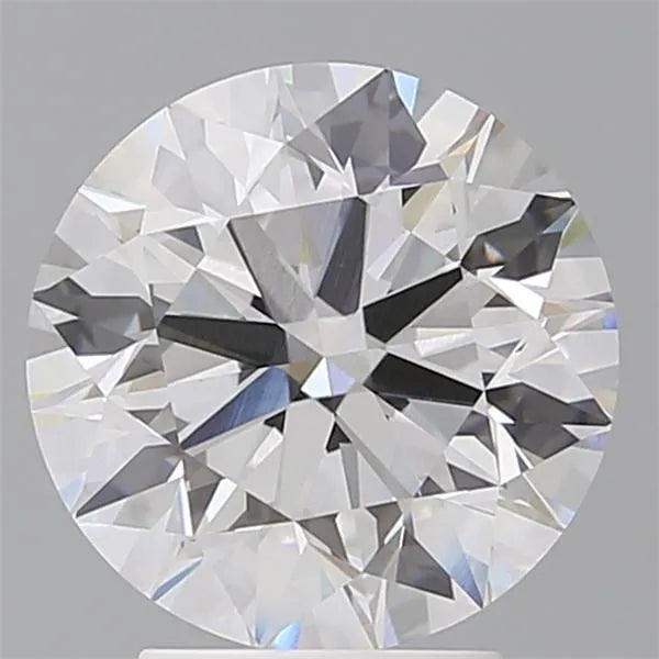 3.56ct Round Lab Grown Diamond (Colour E, Clarity VVS2, Cut EX, IGI Certified)